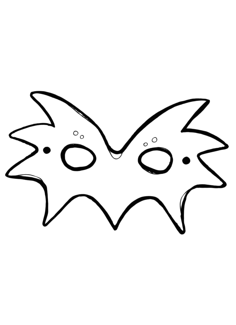 Maschere Di Carnevale Antico Egitto Da Colorare