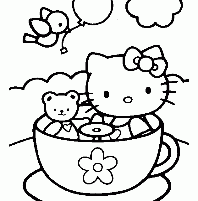 Disegni Da Colorare Hello Kitty Donnee It